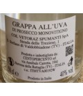 Grappa di Prosecco Valdobbiadene Col Vetoraz
